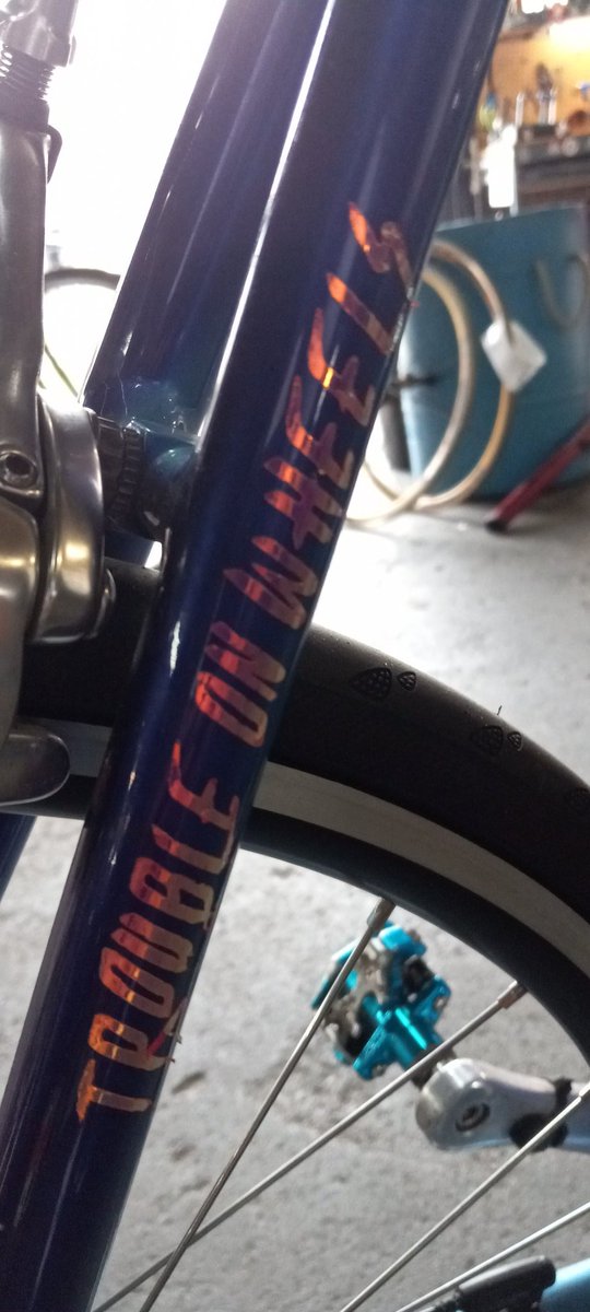 rgonza1970's tweet photo. MS150 ready bike inspected and passed thanks @EaDoBikeCo https://t.co/kFOLP3UsHv