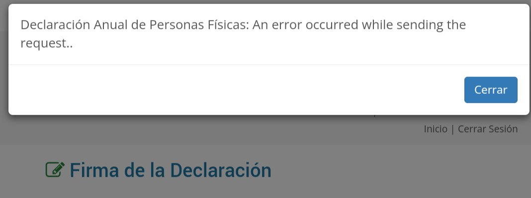 Swarics's tweet photo. @SATMX La declaración da error en cualquier navegador y en cualquier PC, no pone la dirección correcta donde esta el certificado y la key, pone C:\fakepath\ y da error. Asi no se puede. https://t.co/ejqmHh4U75
