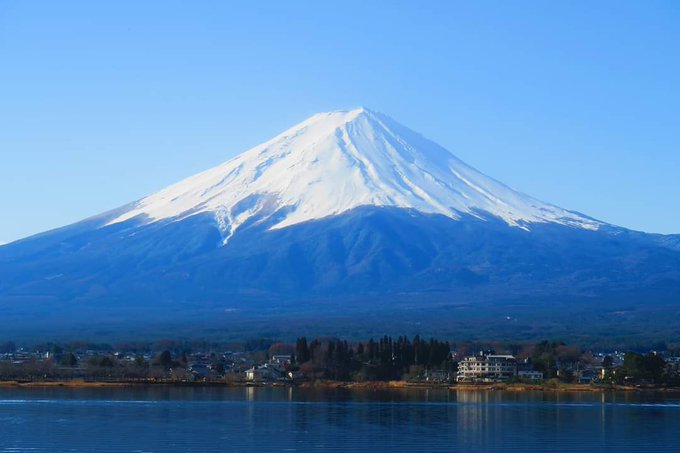 富士山キレイ‼️#ゆるキャン△#ゆるキャンΔ#富士山#河口湖町 