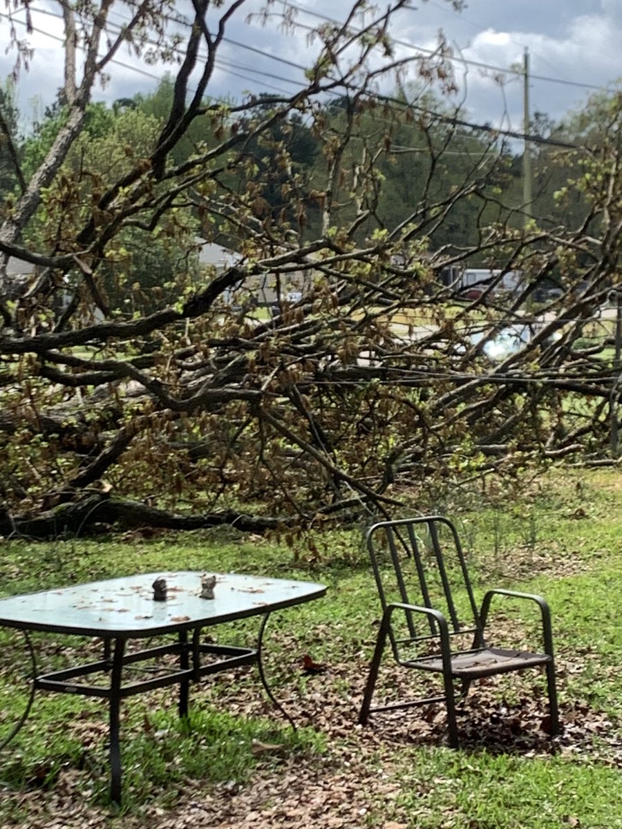 Our power has been off nearly a week after the storms. Hopefully the electrician comes Monday