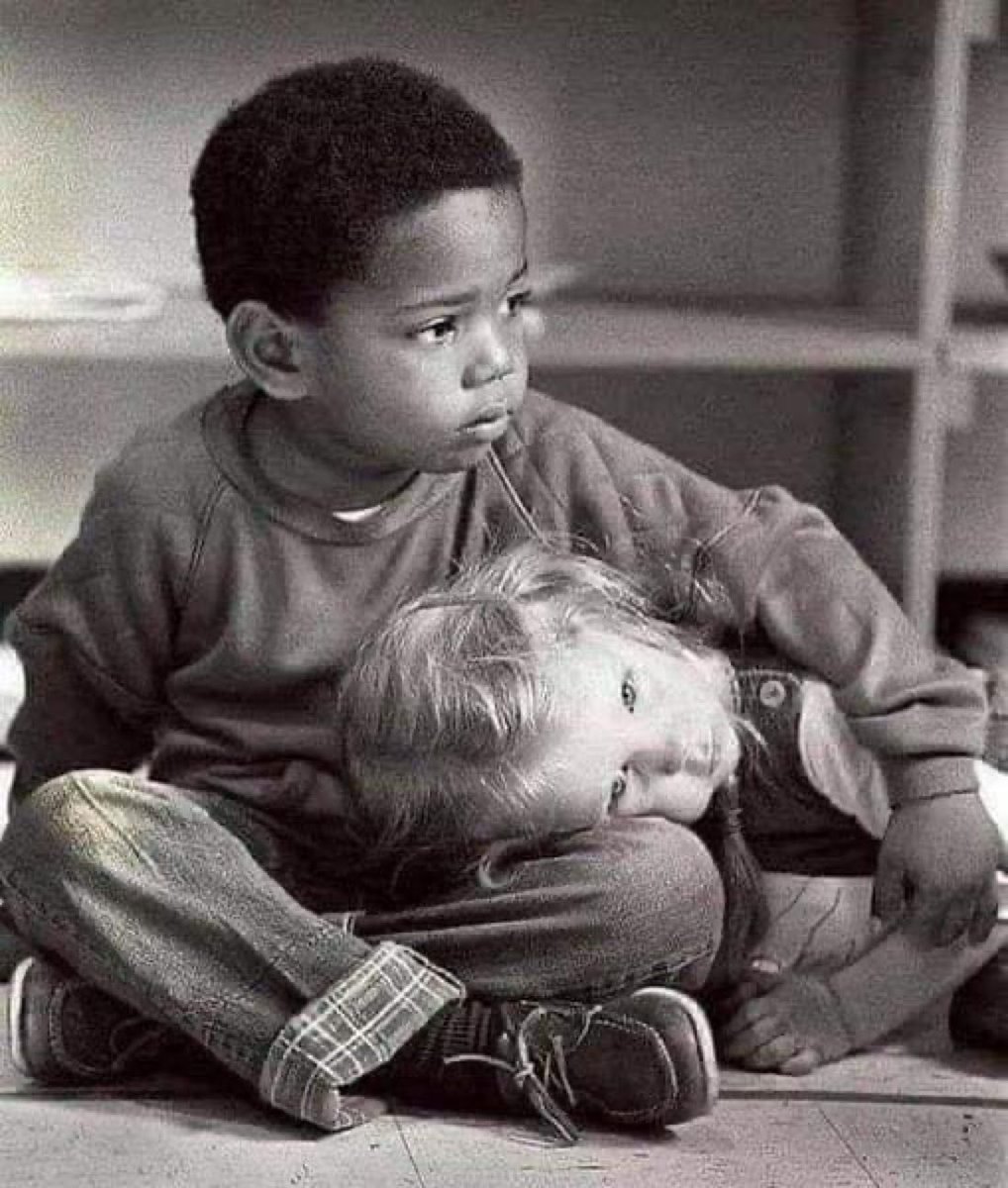 TheMountBishop's tweet image. Children are not born racist!