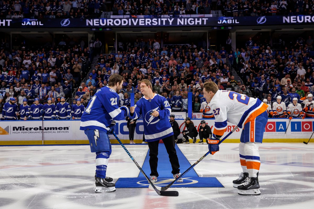 Tampa Bay Lightning On Twitter Honored To Have Chris Nikic American