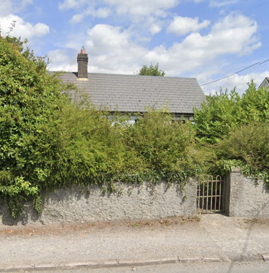 Abandoned house near me. No heirs. Possibly left to the nuns. Empty for a number of years now. 
If you were about to become homeless I’m not sure if anyone would notice if you moved in. Probably would even be good for the building. 
#keeptheban #DerelictIreland