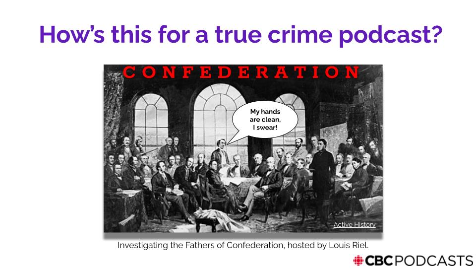 Last week we started @secretlifeofCAD #IndianAct episode. @FalenJohnson @leahsimonebowen create informative & accessible listening for students + resources for extra deep dives. 👏🏻👏🏻And some comedy! Confederation as a true-crime podcast!! 🤣🤣 #INDIGENOUS