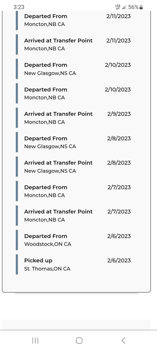 weirjohnb's tweet photo. We ordered incubators shipped by Day&amp;Ross for 8 days they shipped them between Moncton&amp;Glasgow everyday. They wrote ship to Dartmouth on the boxes. Spoke to CS everyday and still had to pick them up at terminal instead of delivery. Asked for comp and they won't call us back  us https://t.co/zmUzkVfihM