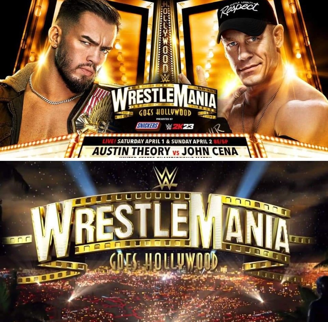 #Wrestlemania Time 😎

#JohnCena vs #AustinTheory 

#WrestleMania39 #WWE #WrestleManiaGoesHollywood