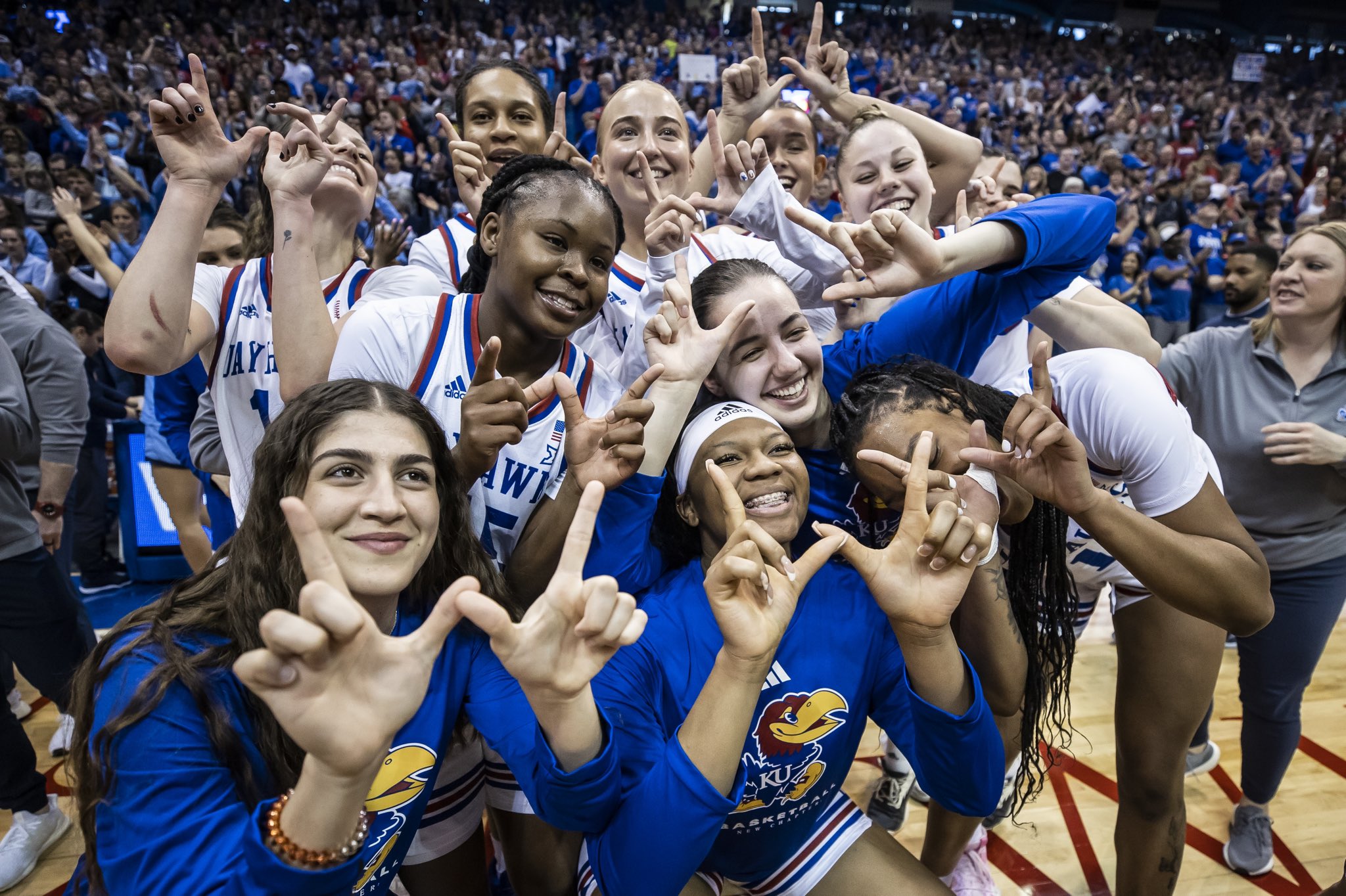 Kansas Women's Basketball (KUWBball) / Twitter