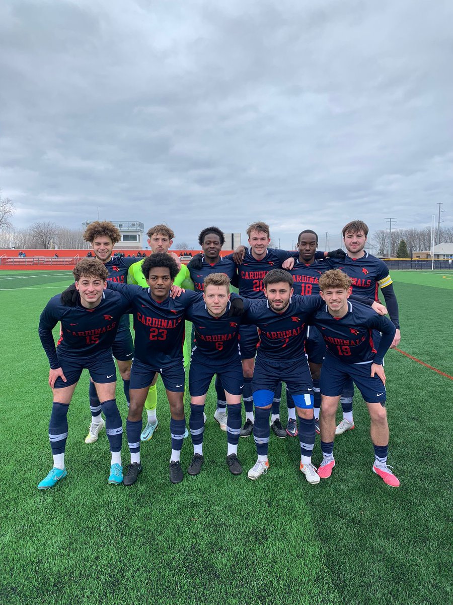First Spring game starting XI of 2023. 
Great overall performance against U of Windsor! UP THE CARDS #SVSU #GoCards #UTC