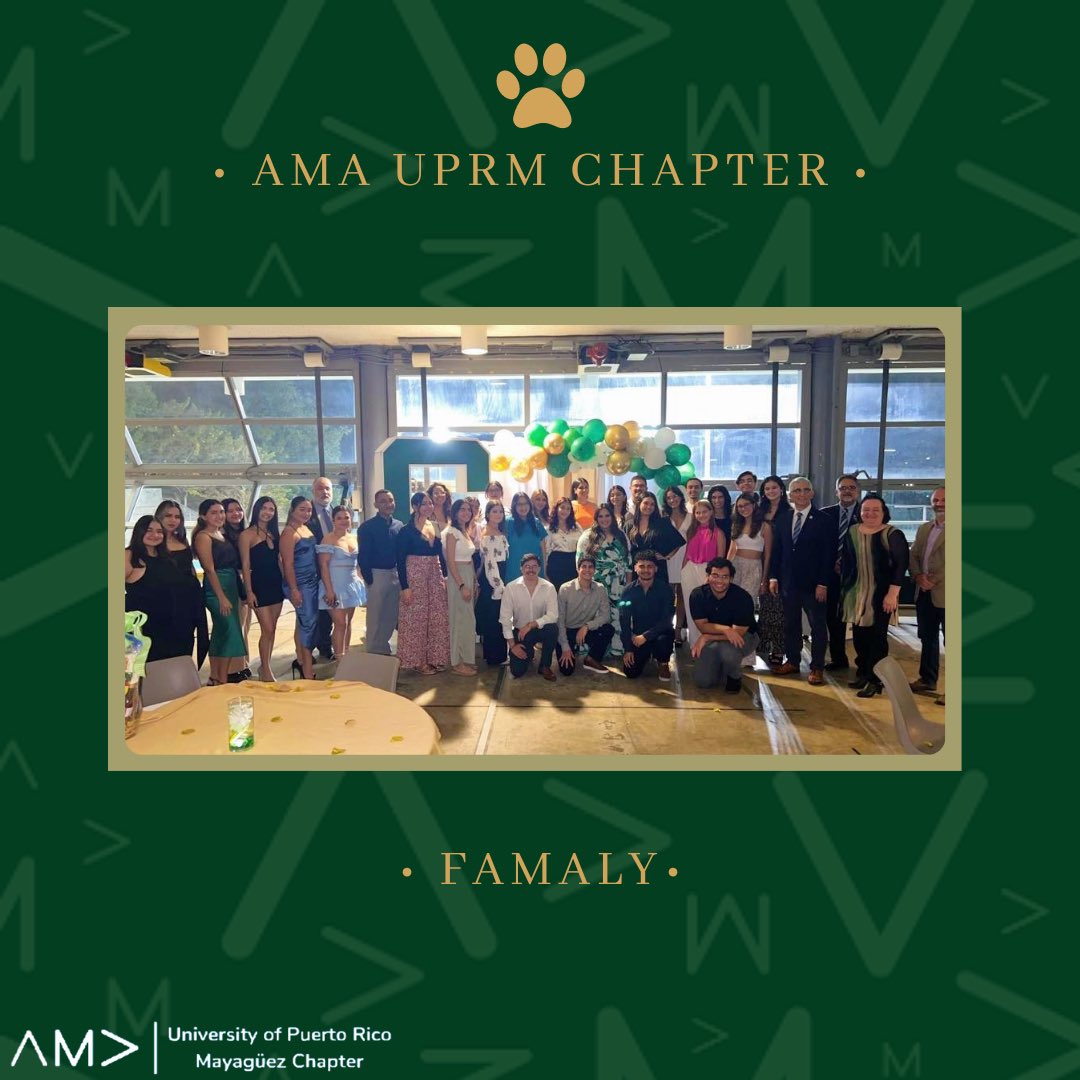 AmaUprm's tweet photo. The AMA, UPRM-Chapter is proud to announce that the past 16th of March we've had the honor to initiate our members.
Accompanied by special guests such as our Chancellor Agustín Rullán, Dean María Amador, and Representative of Eli Lily's Frances González.
#amauprm #amainitiation https://t.co/nlJzVaKcJT