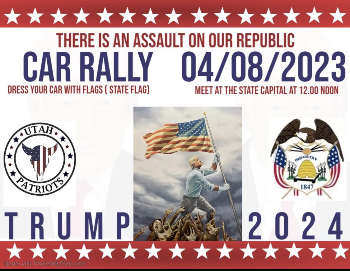 Utahpatriots's tweet photo. See you there https://t.co/0rOutkmhWL