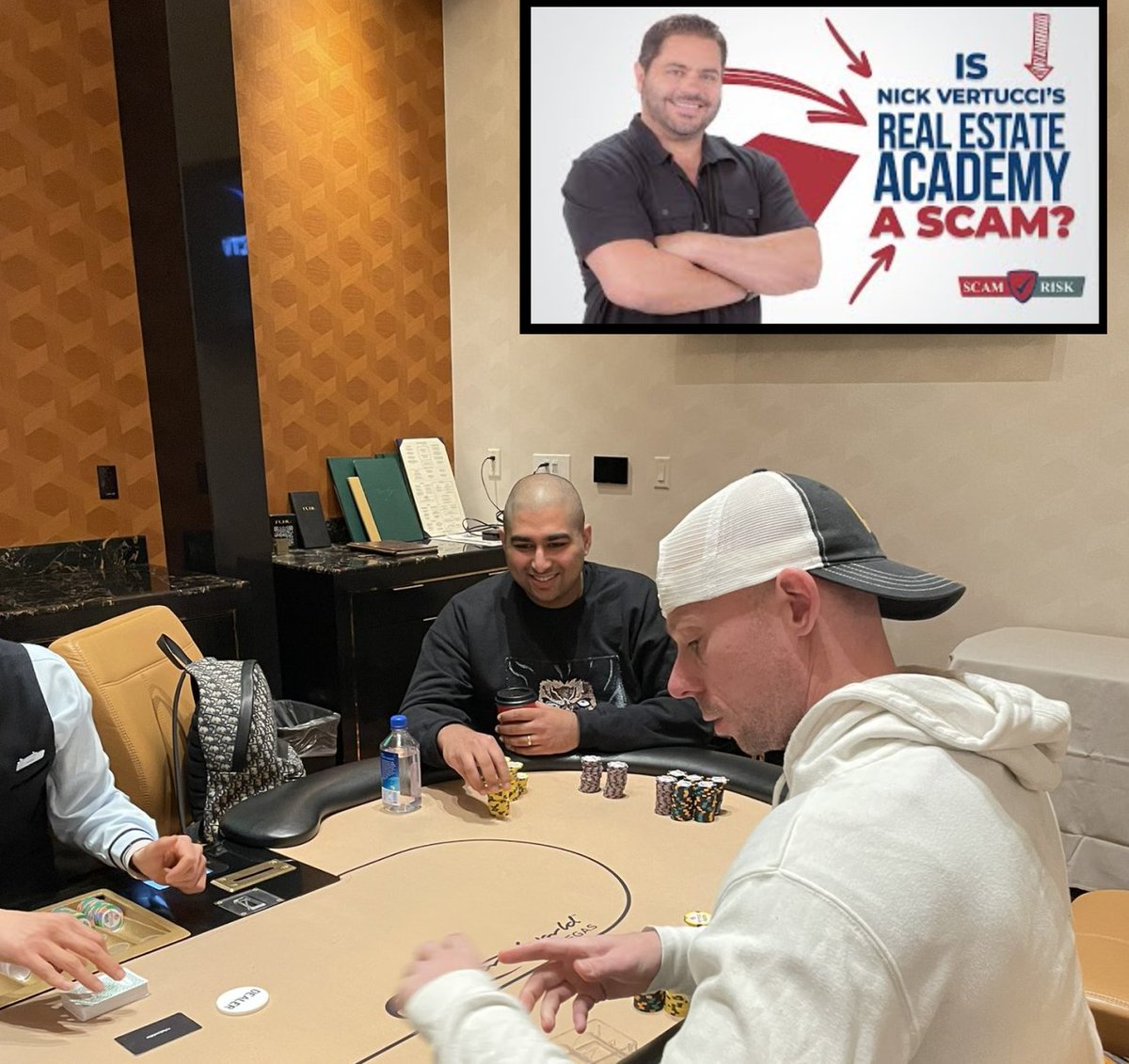 ThePokerKaren's tweet photo. Sponsored By: #ScamRisk
Have you, or any of your loved ones?
Been SCAMMED by The NV Real Estate Academy? https://t.co/pXyPO2ZcDq