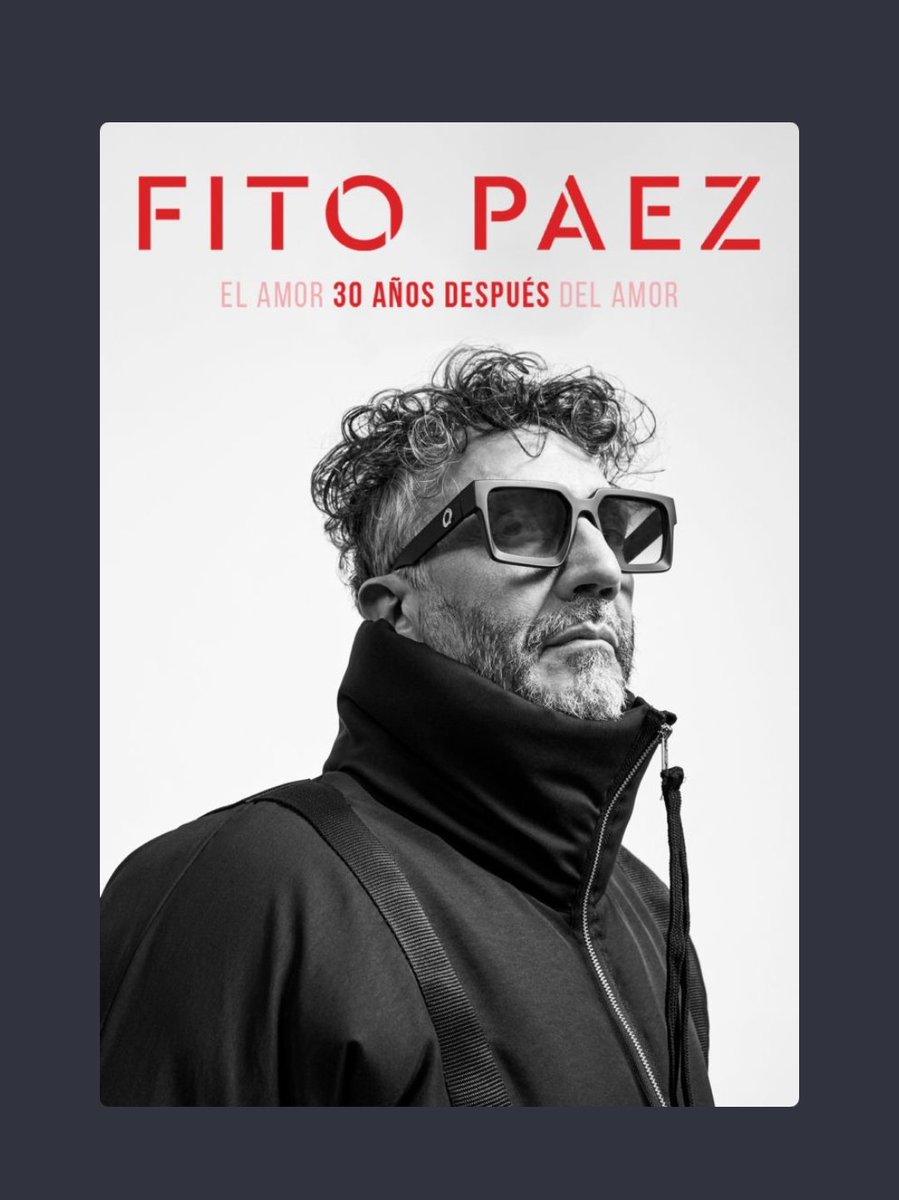 Necesito este show en #Neuquen 🙏 
#ElAmor30AñosDespuesDelAmor ❤️