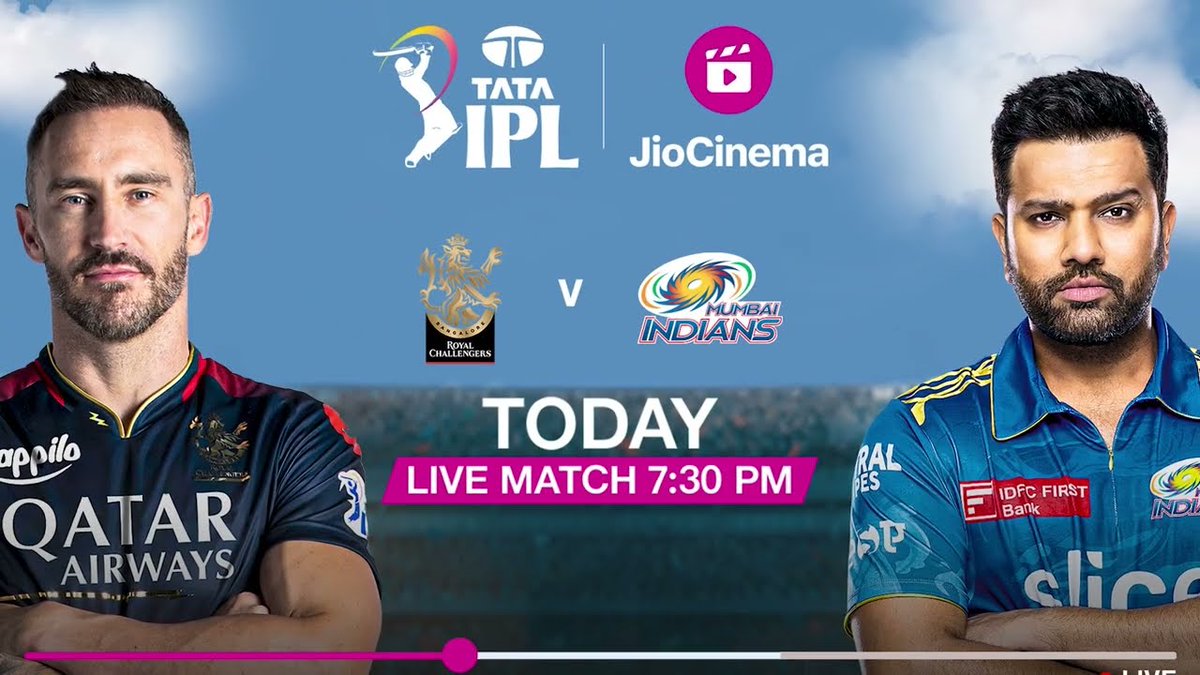boardofbcci's tweet photo. Watch the TATA IPL the right way - just like Sachin Tendulkar | Streaming FREE on JioCinema #الهلال_الخليج #RCBvsMI https://t.co/jWSgOmcP8n