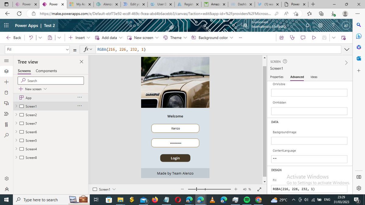 Kenzman06's tweet photo. Built a Car Rental App using Power Apps, SharePoint &amp; Power Automate. The app includes a streamlined approval flow to ensure everything is in order before a rental is confirmed with easy-to-use features and seamless integration.
@TheOyinbooke Thank you💯
#PowerApps #PowerAutomate https://t.co/4FXQ5JTbnN