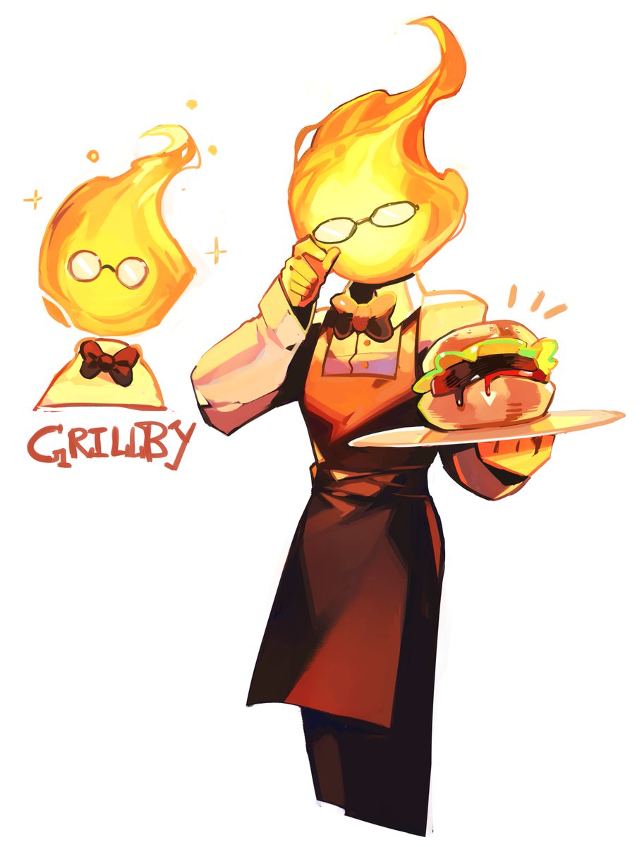 「wanted to draw Grillby #undertale 」|▫️FireBay▫️のイラスト