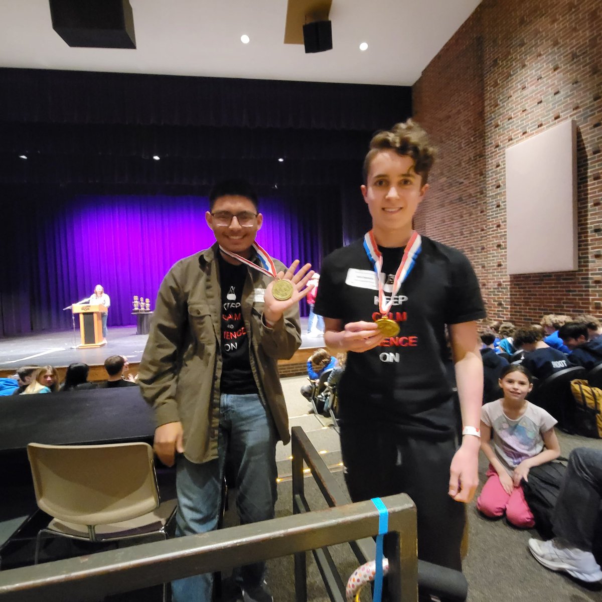 FalconFlip92's tweet image. Congratulations to Heights Students Benjamin Escobar &amp;amp; Seth Depaulis for winning #TheScrambler at #ScienceOlympiad State competition. #WPSProud #ScienceRocks