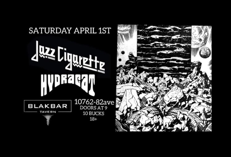 We ain't foolin' around tonight with this quick ripper of a killer show my friends! Make sure to stop in cuz you won't wanna miss this one. Awesome drinks, foods, vibes, and tunes all happening right her tonight folks. Music starts at 930pm! #blakbar #edmonton #localmusic