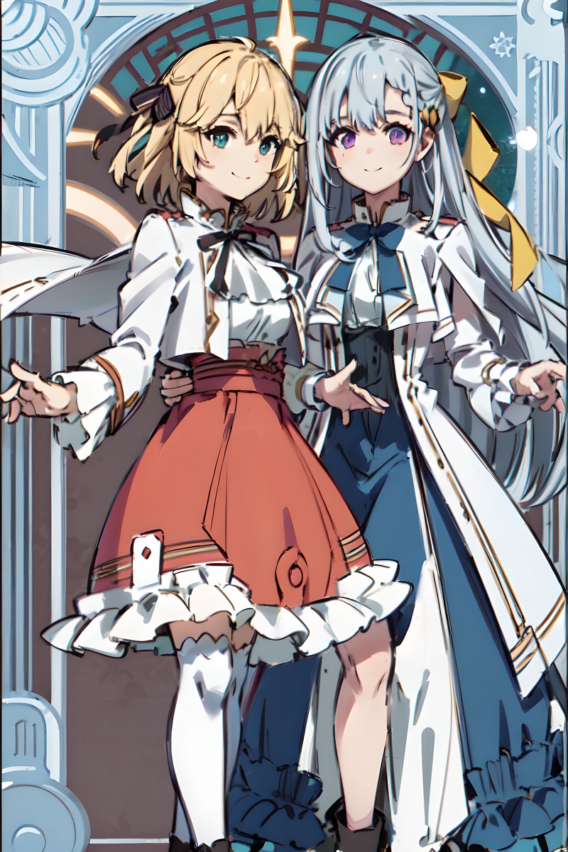 Lain84's tweet photo. MagiRevo Cards #AI #MagiRevo #アニスフィア・ウィン・パレッティア #ユフィリア・マゼンタ #Anisphia #Wynn #Palettia #Euphyllia #Magenta https://t.co/KB5PVuopb6 https://t.co/4L0v9hqrL6