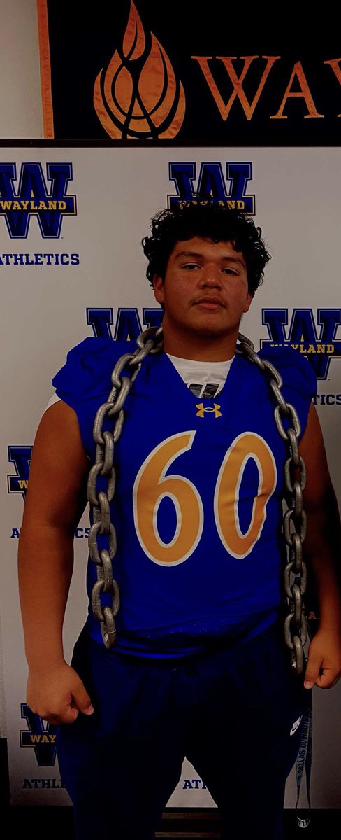 John32278666's tweet photo. I’m very blessed to  commit to @WaylandBaptist!! First I want to thank God for allowing me to continue my football career and also my family,friends, and coaches for supporting me!! Can’t wait to knock some heads loose!! @Coach68Hinojos @WBULBCOACH https://t.co/MAACU3lfze
