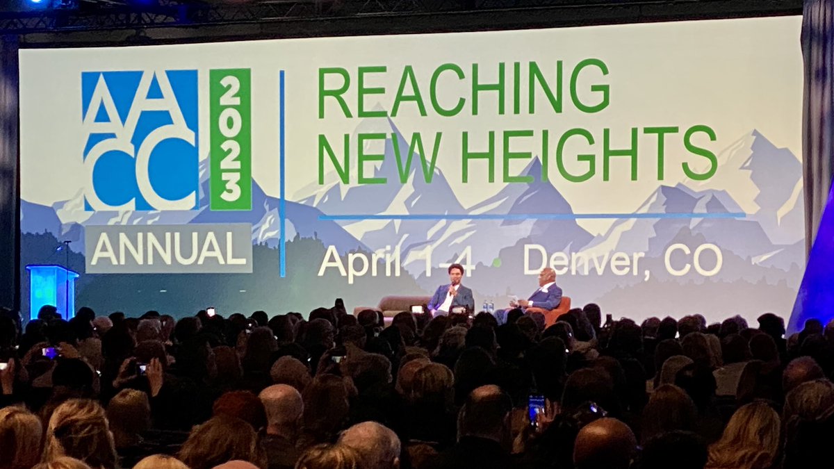 Brian Millner (@brianmillner) on Twitter photo So grateful <a href="/Trevornoah/">Trevor Noah</a> shared his story with community college leaders at #AACC2023. What an inspirational way to kick off this conference! So grateful <a href="/Trevornoah/">Trevor Noah</a> shared his story with community college leaders at #AACC2023. What an inspirational way to kick off this conference!