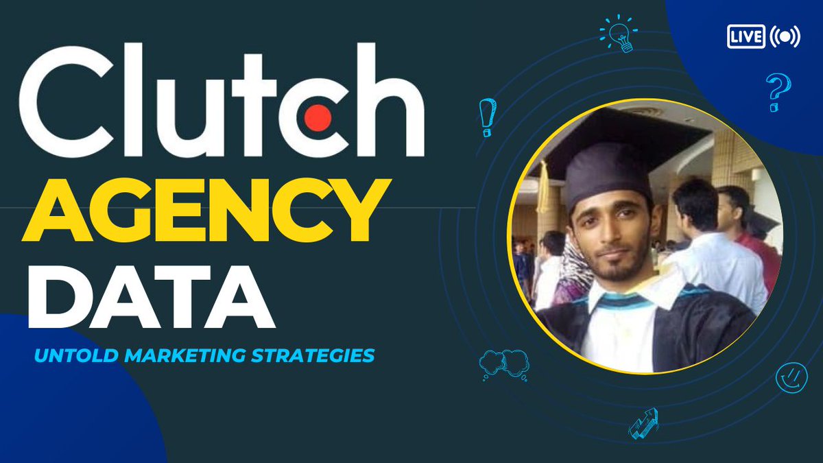 I will scrape #clutch co agency details with email
Click >>> bit.ly/3ZBNpVo