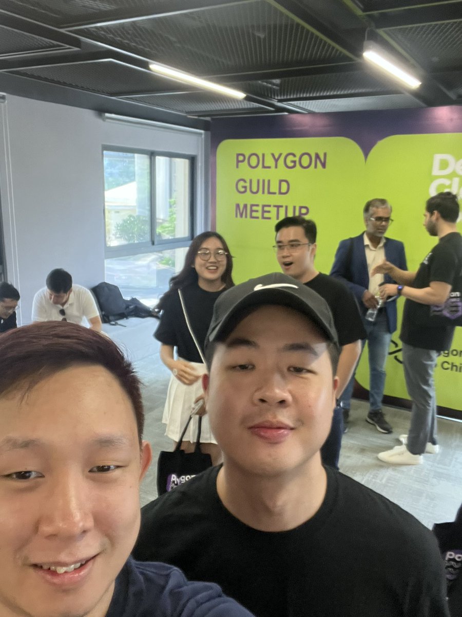shaffertcg7's tweet photo. Never stop buidling.

Supporting my bros @sushikev @apiwizard 

@PolygonGuildHCM #polygonguildhcm #devglobaltour #zkevm https://t.co/WO6MBFlGK7