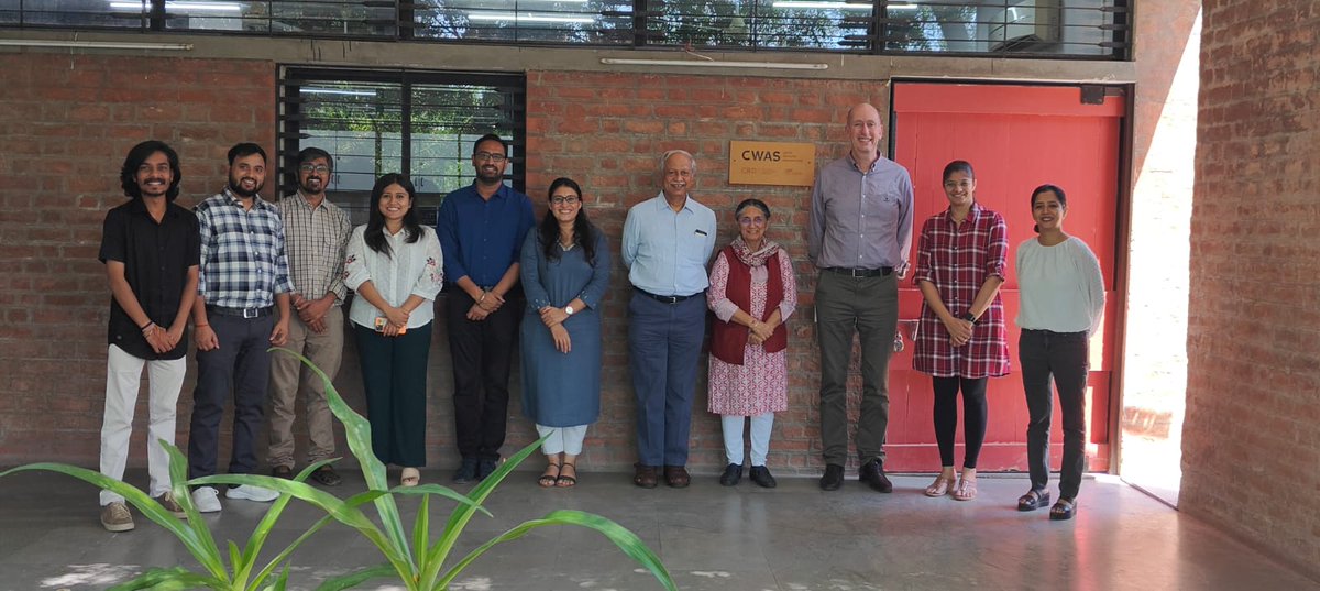Patrick Moriarty (@ircpatrick) on Twitter photo What a pleasure to finally visit <a href="/mehta_pani/">Meera Mehta</a> & <a href="/DineshMehta100/">Dinesh Mehta</a> and the great <a href="/CEPT_CWAS/">Center for Water and Sanitation</a> team in Ahmedabad. Really inspiring #WASHsystems work at huge scale. Thank you all for the ex ellent discussions! What a pleasure to finally visit <a href="/mehta_pani/">Meera Mehta</a> & <a href="/DineshMehta100/">Dinesh Mehta</a> and the great <a href="/CEPT_CWAS/">Center for Water and Sanitation</a> team in Ahmedabad. Really inspiring #WASHsystems work at huge scale. Thank you all for the ex ellent discussions!