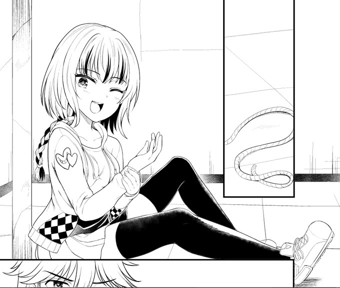 仕上げがめんどい髪してるので割りと後悔してるよ😇 