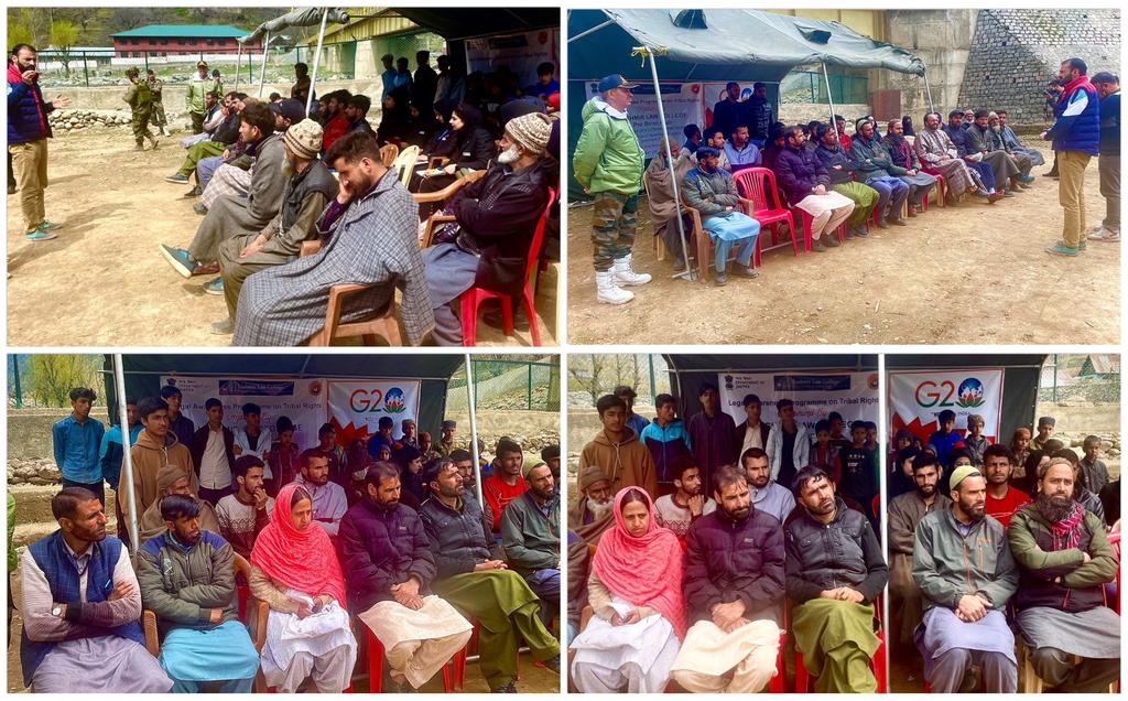 A lecture on legal awareness was organised by Wangat Army Camp.

#ShiningKashmir
#LegalAwareness
#IndianArmyForAwam