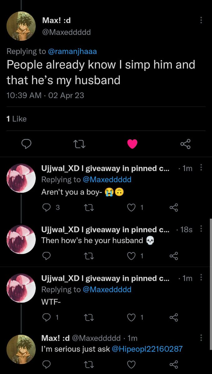 Ujjwal_NotFound's tweet photo. Exposing @Maxeddddd for being SUS as f---- and lying about being a boy 💀
#maxExposed #MaxIsSus
(Jks) https://t.co/Idd72Ttp4I