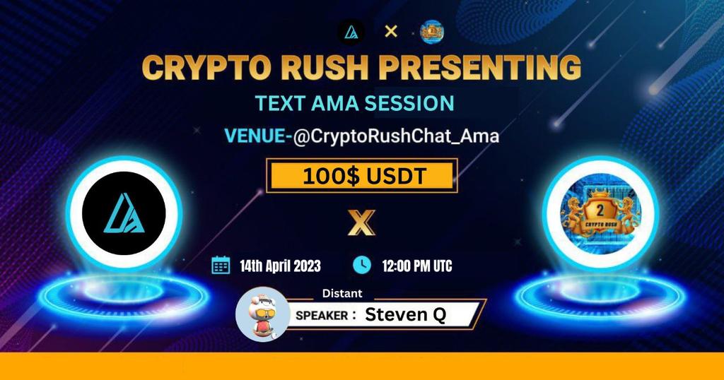 Crypto Rush | AMA + Space tweet media