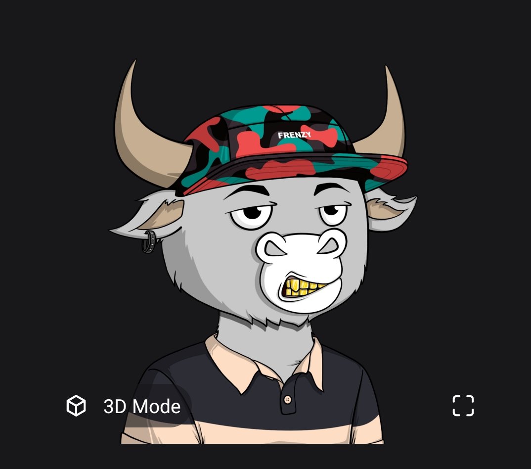 Check out my Bull <a href="/frnzNFT/">FRENZY NFT</a> signifying Bullrun is surging #Algofam #AlgorandNFTs