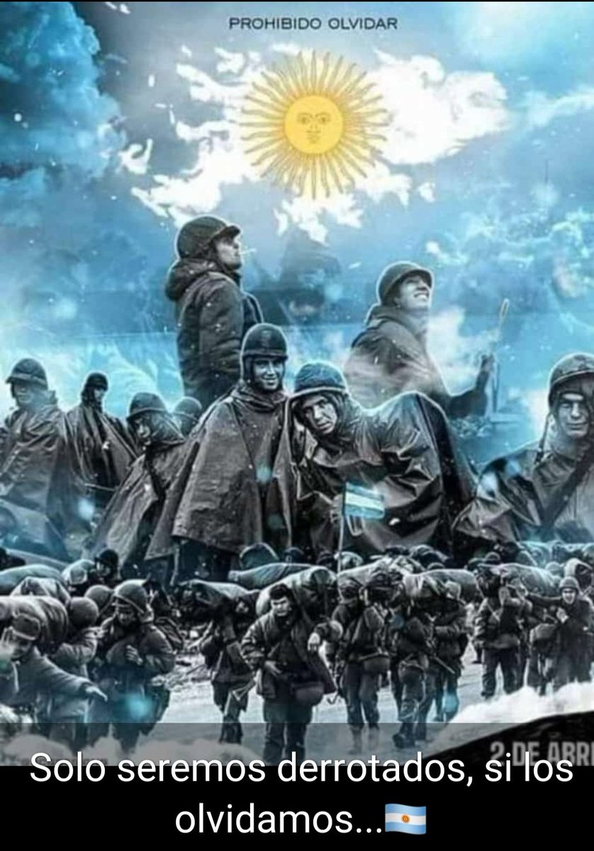 Mari_y_Mari's tweet photo. Los abrazo fuerte con el corazón,  a todos, a los que están y a los que ya no están, GRACIAS A NUESTROS SOLADOS!!
LAS MALVINAS #SonArgentinas !!!! https://t.co/8PhPbLwjZp