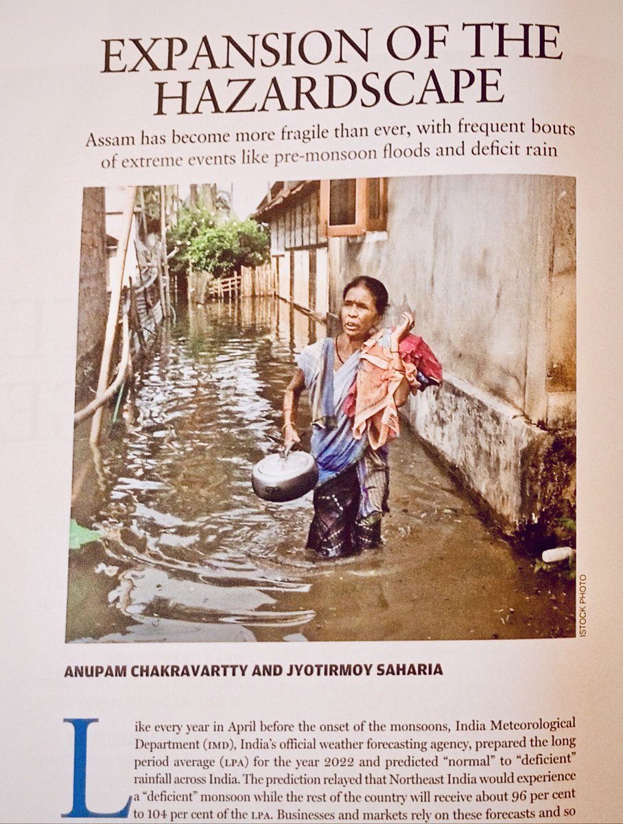 boell_India's tweet photo. "Expansion of the hazardscape in Assam", part of series on #climatechange #assam is now republished on 'State Of India's Environment' by DTE

Expansion of the hazardscape in Assam: https://t.co/jPDUgTiIqR

Get copy:https://t.co/pjVMtzf8Hh

Kudos to authors @yield82 @J_Saharia94 ! https://t.co/LuBkJrO2VZ