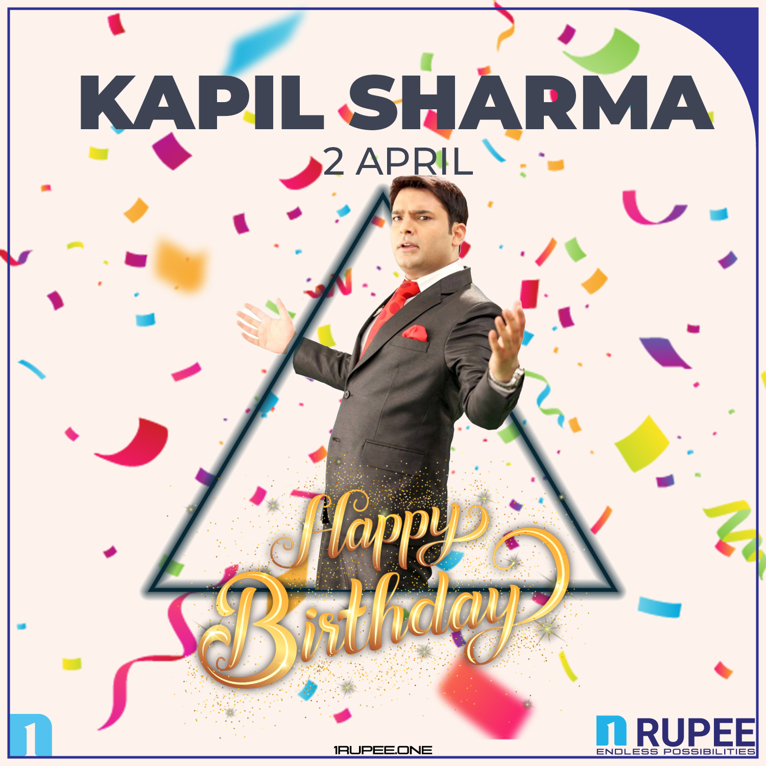 Happy birthday Comedy King Kapil Sharma...!!    