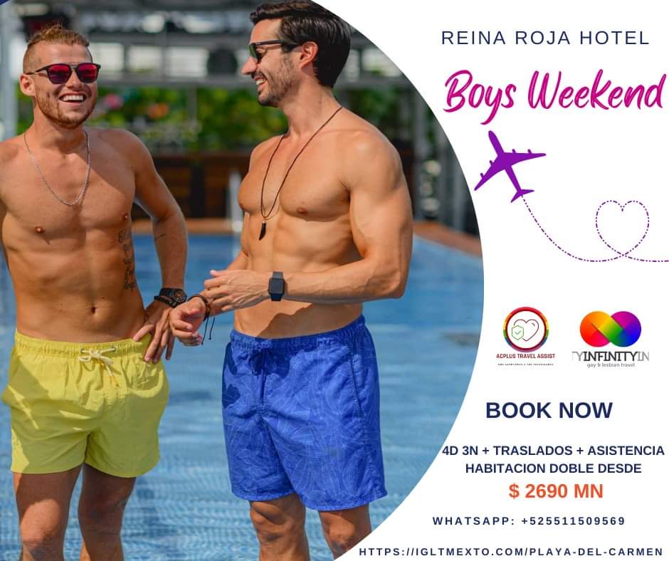 IGLTMEX's tweet photo. #PlayaDelCarmen  #BoysWeekend #LadiesWeekEnd  #PuertoVallarta #VallartaPride @IGLTMEX
#TurismoMedico #MedicalTourism #Bichectomia @TurMedLGBTQ https://t.co/KFl5kYHW8i