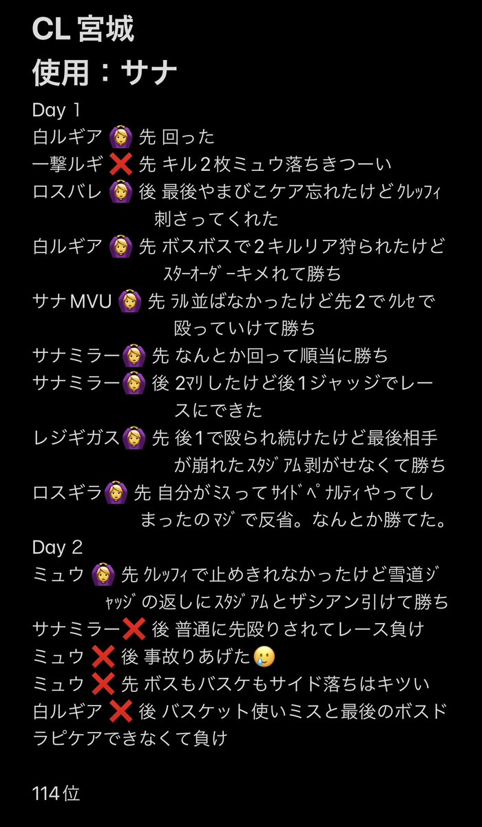 hunwarilate's tweet photo. CL宮城Day2ぼろ負けで結果112位でした！新潟は頑張ります！
ミラー多すぎw https://t.co/HsXWUM5Dpf