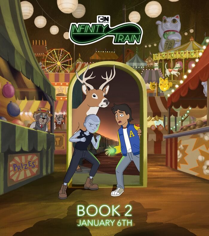 Starkun257's tweet photo. Book 2 of Infinity Train is so good! Jesse and Lake have an amazing friendship, and Lake’s arc was amazing. I hope I get to learn what the Apex’s deal is about.
#InfinityTrain #InfinityTrainBookTwo https://t.co/gZCkmIb0lj