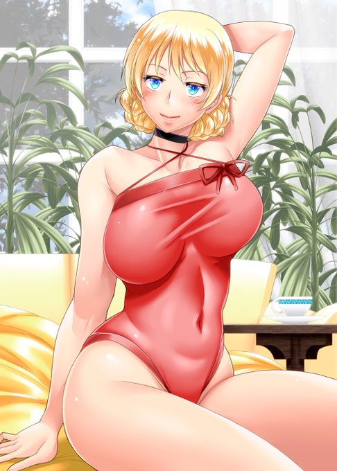 水着ばかりなり…( ˘ω˘ ) 
#私服ガルパン 