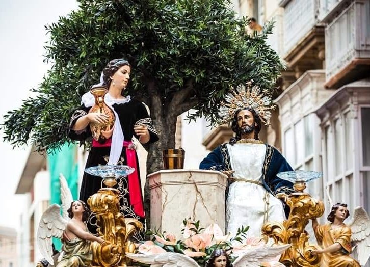 SanPedroCT's tweet photo. Acabó la cuenta atrás 🏺🗝️🗝️

Es Domingo de Ramos en la ciudad de Cartagena 😀🥁
🌞 

#SemanaSantaCT https://t.co/fS4Pkl32ge
