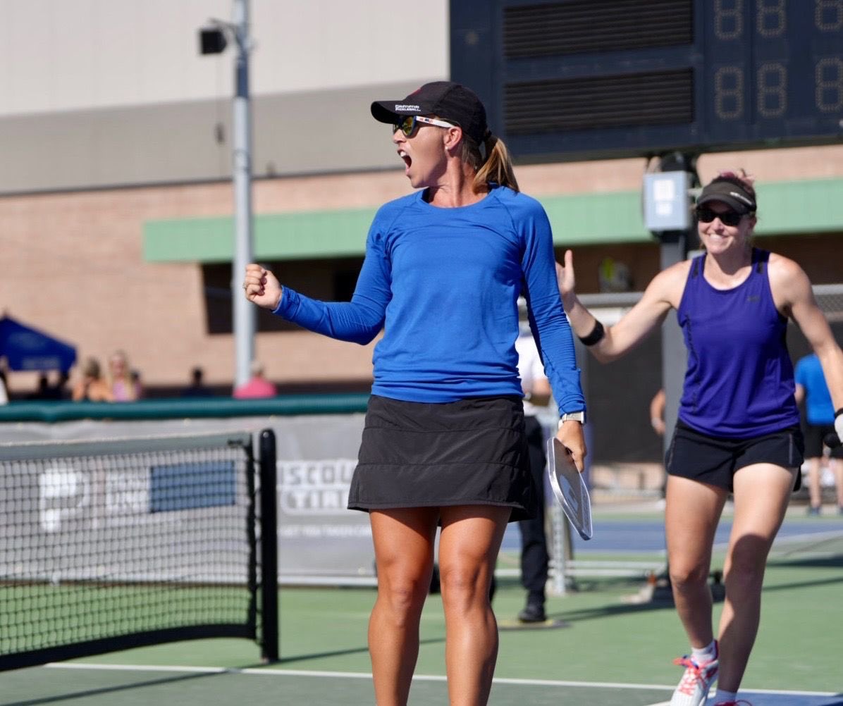 TheMeganFudge's tweet photo. Going for double gold tomorrow at @OfficialAPPTour Mesa!!!
2nd after 10am for Womens pro singles and then 4th match on for women’s pro doubles for the #FudgeBar affect 🦾⚡️
#pickleball https://t.co/7Lq8eXE2LO