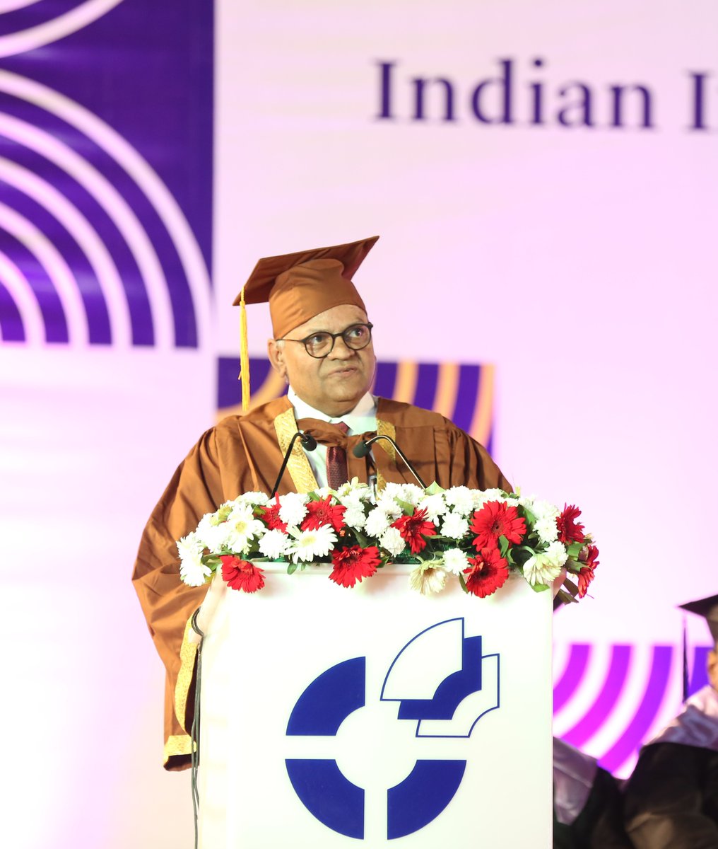 IIM_I's tweet photo. Chief Guest Shri Arun Kumar Singh @CMD_ONGC @ONGC_, urged the #Batchof2023 to be consistent in their hard work, adaptability, and sincerity. He emphasized the importance of being net givers to society and organizations.
#IIMIat26 #IIMIndore #24thConvocation #Graduation (1/2) https://t.co/rg9iI8GOjv