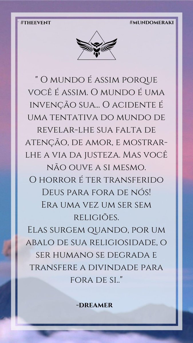 ETovinia's tweet image. Uma saudade chamada Mundo Meraki 🥰
#Dreamers #TimeBenders