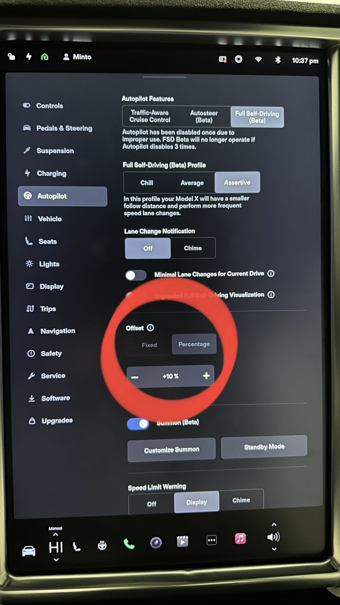 aidrivn's tweet photo. Is Fixed offset speed not available for FSD Beta 11.3.4? It only lets me select it if I switch to Autosteer (Beta) option. @wholemars @shawncarelli https://t.co/cqNEfKCnYJ
