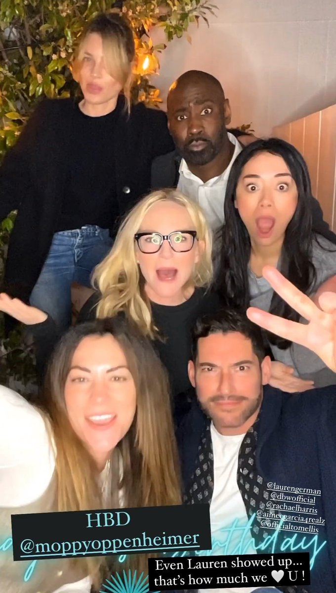 Anke784's tweet photo. OMG!! They had a mini reunion 🤩 My heart is full now and this makes me so happy!! 😍❤️
#LuciferNetflix #TomEllis
From inbars IG stories https://t.co/z7bSWebPZq