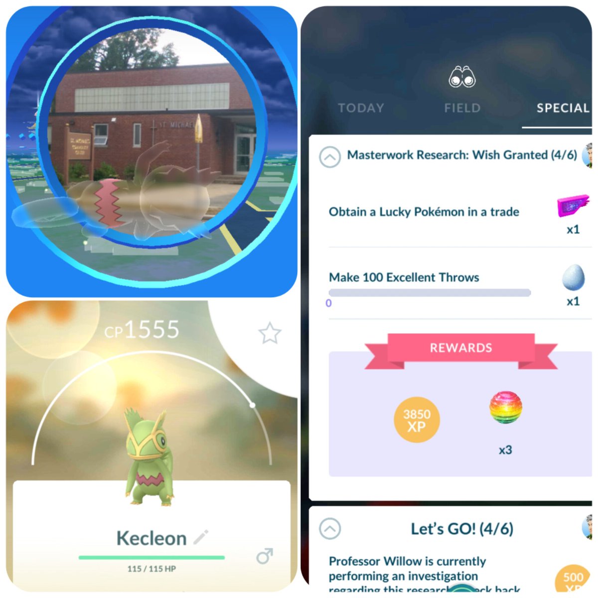 jen_deslauriers's tweet image. One kecleon left. 1am see it down the street 🫨 pajamas, sneakers and go, absolutely 💯 🤣🤣 #PokemonGO #PokemonGOfriends #masterwork #page4 🤩