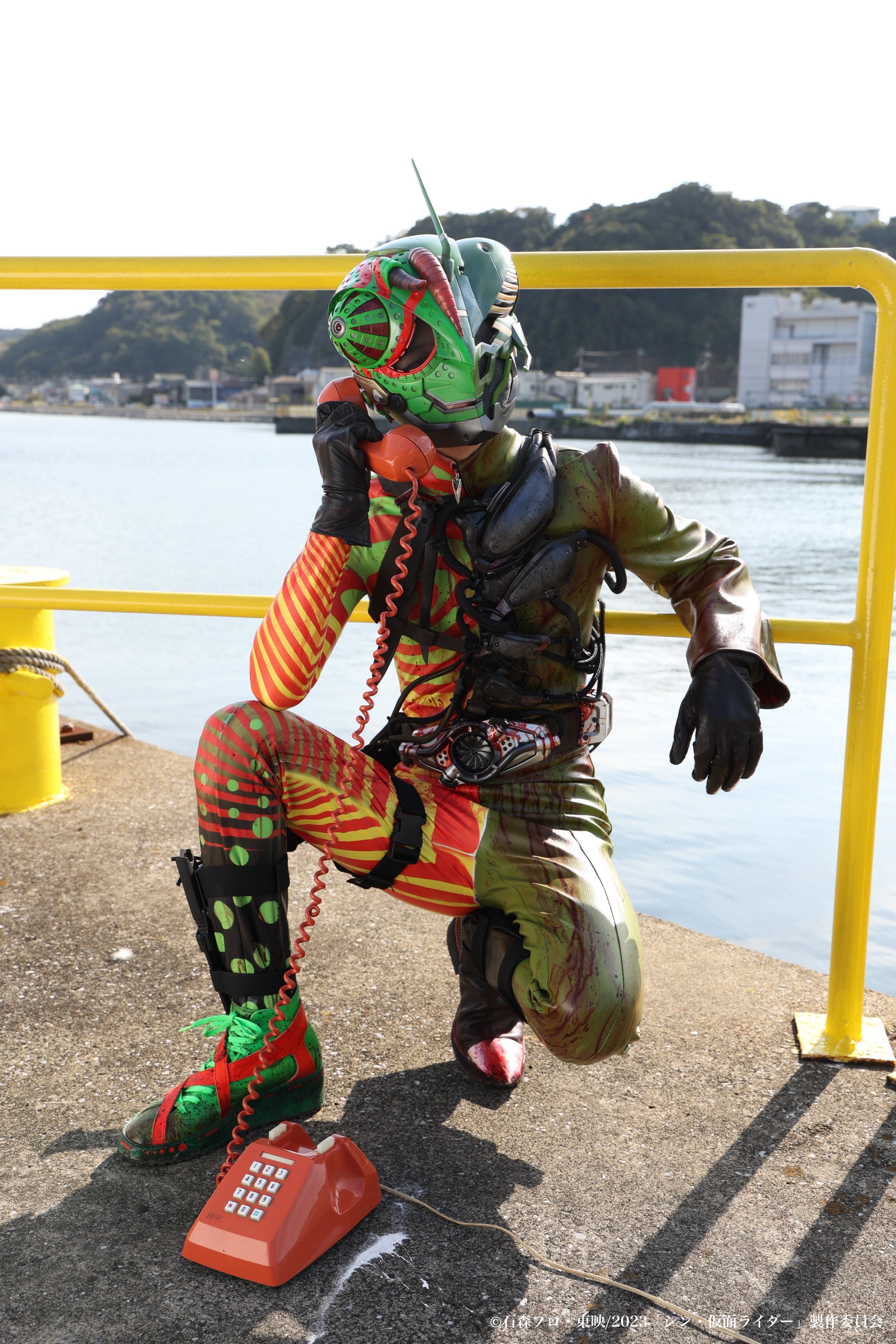 シン・仮面ライダー 眼鏡フレーム PCメガネ 怪人クモオーグ