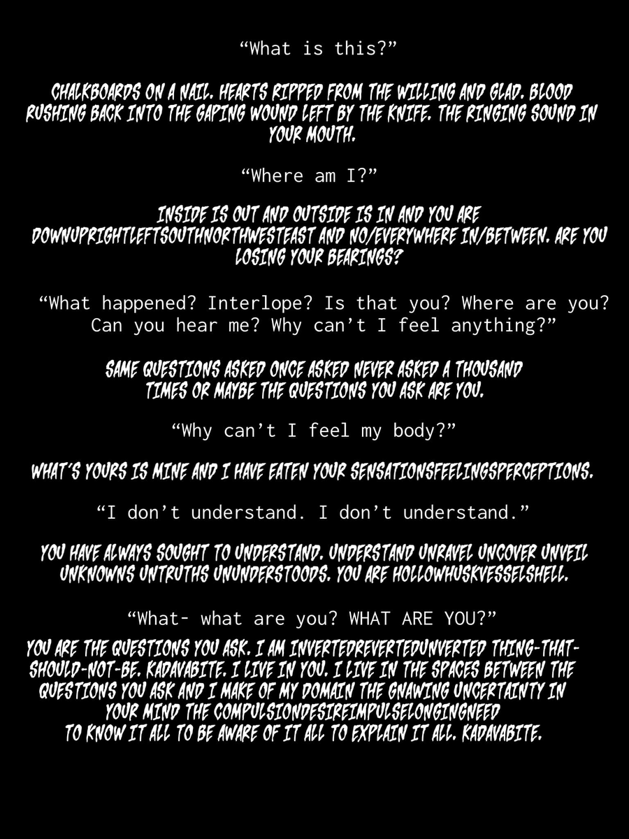 _Godotto's tweet image. Okay I might as well actually try a little promotion
Hi I&apos;m Alex Weiss, sometimes I write for my friend David Watkin&apos;s webcomic about C-lister superheroes and ELDRITCH HORRORS

Art by Maxy3210, comic written by me and David and text segment written by me

webtoons.com/en/challenge/e…