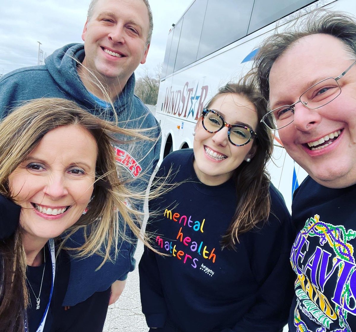 MusicReavis's tweet photo. The Herd is off to New Orleans!
#NOLA2023 https://t.co/DrUAXOA0Eh