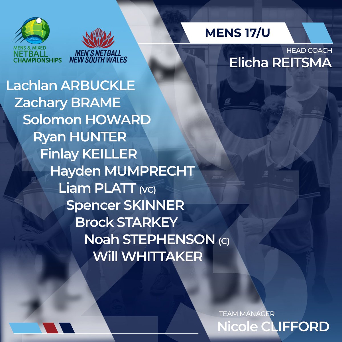 NSW Men's 17/Under

The excitement is through the roof for this team!
An amazingly talented group of young male players.

#ammnachamps2023 #mensnetballnsw #mensnetball #netball #perth